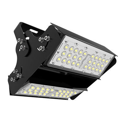 Buy Black 100W Outdoor LED Stadium Lights Rotatable IK08 Aluminum Housing online manufacture