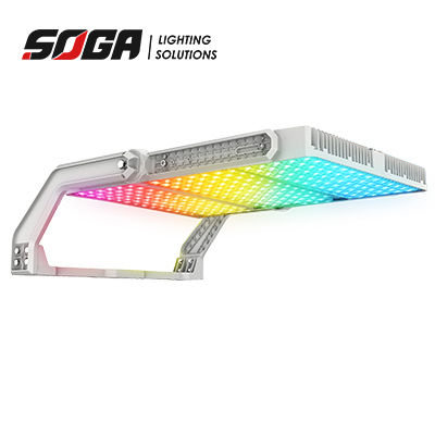 600W Wattage/Module Glare Free LED Flood Light with IP66 Rating and IIK09 IK Rate
